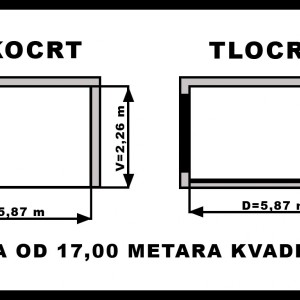 Podzemna GARAŽA MEDPOTOKI 2 Gajnice 17,00 metara kvadratnih