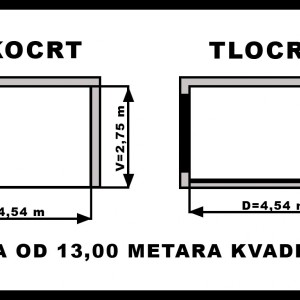 Podzemna GARAŽA MEDPOTOKI 2 Gajnice 13,00 metara kvadratnih