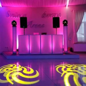 DJ za vjenčanja i ostale prigode, rasvjeta, razglas