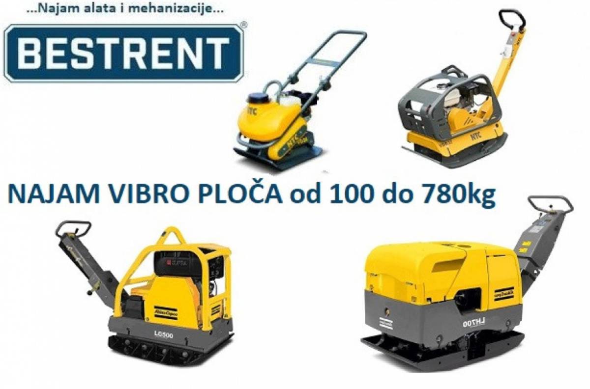Najam (iznajmljivanje) vibro ploče