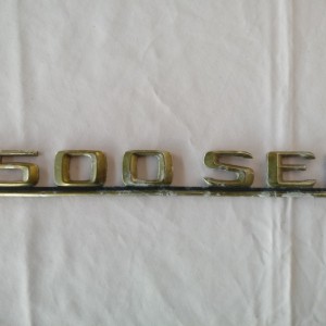 MERCEDES 500 SEL oznaka