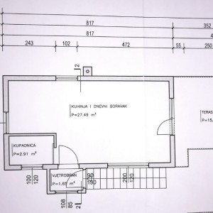 Prodajem stan centar Donja Stubica 32,05 m2 +terasa 15,76 +podrum 5,3