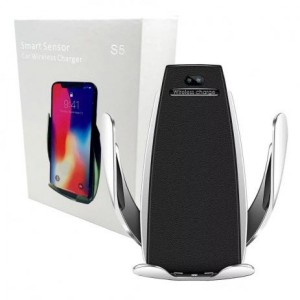 Pametni automobilski bežični punjač S5 ( Automatsko stezanje )