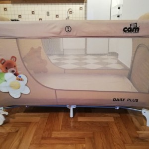 CAM prijenosni krevetić + MADRAC NA POKLON!