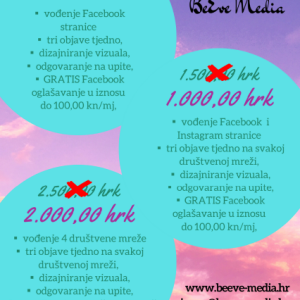 Digitalni marketing / Vođenje poslovnih društvenih mreža
