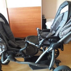Kolica za blizance Bebetto 3u1