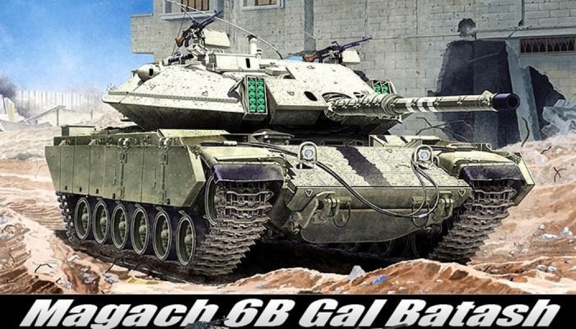 Maketa tenk IDF Magach 6B Gal Batash OKLOPNJAK 1/35