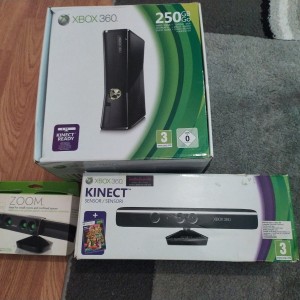 Xbox 360 250gb Kinect