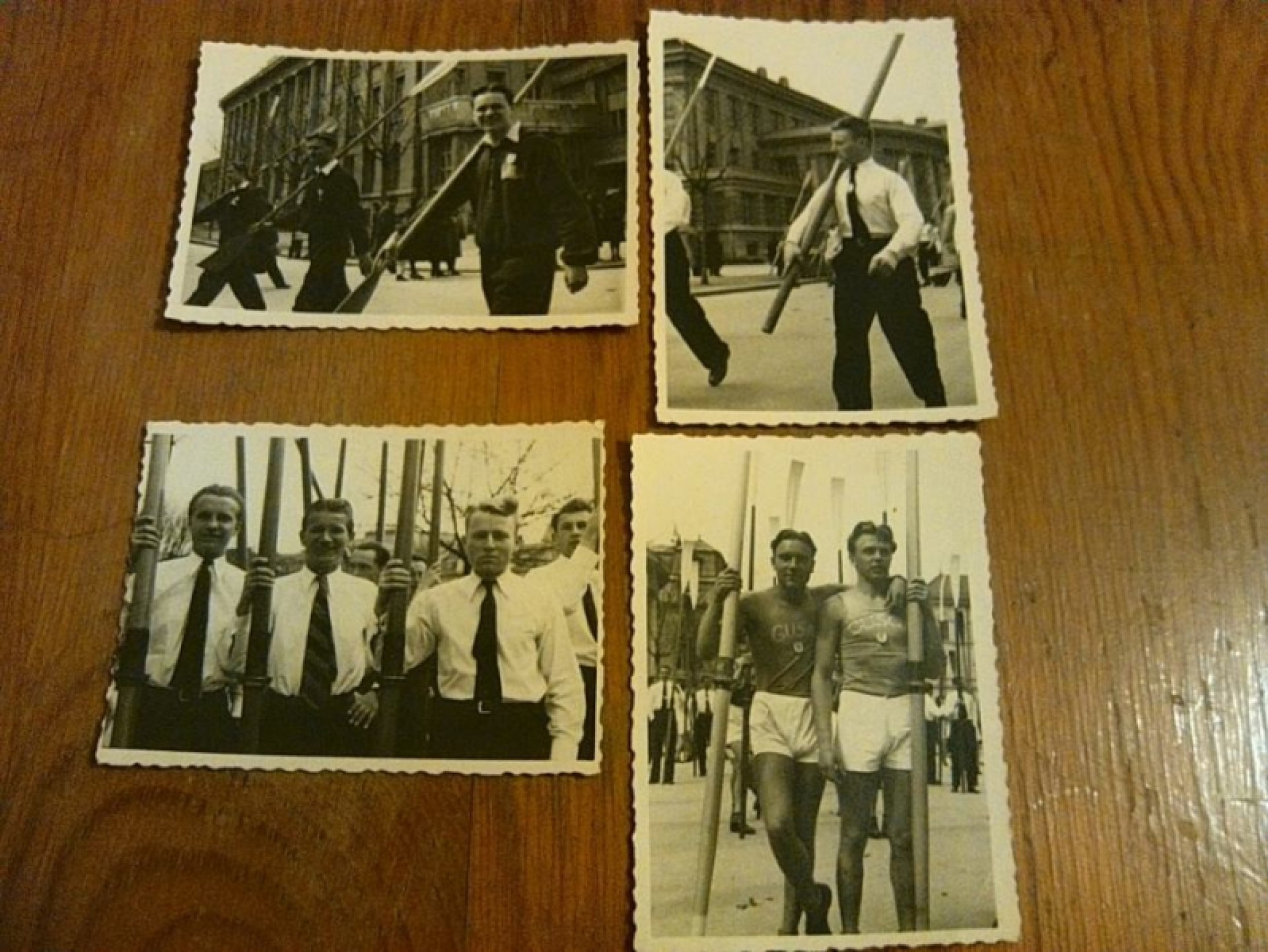 Mimohod veslača kroz Zagreb ratne 1942.
