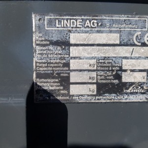 VILIČAR LINDE H45D