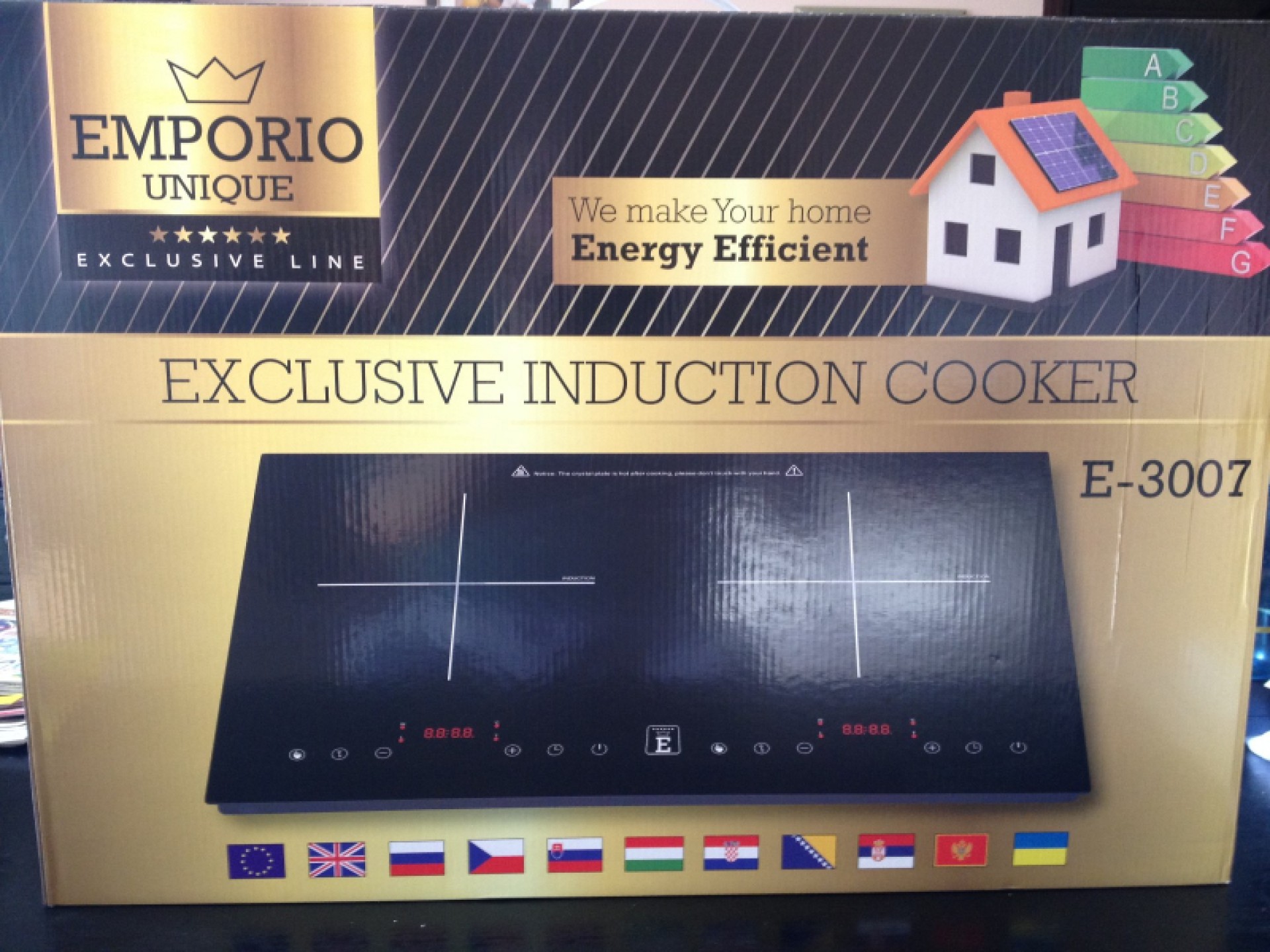 EMPORIO EKSKLUZIVNO INDUKCIJSKO KUHALO, HITNO PRODAJEM