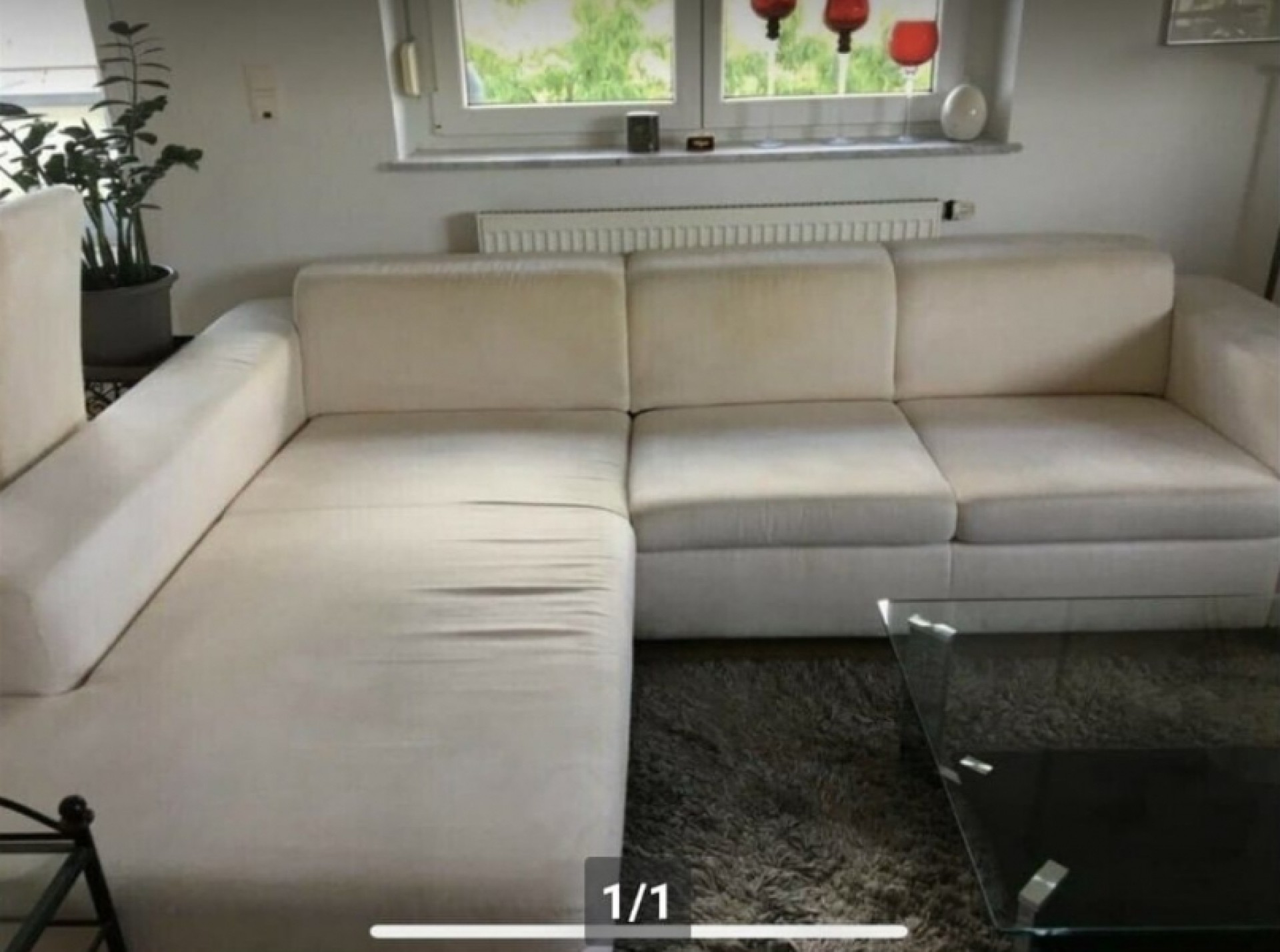 Kutna garnitura bijela / iz Njemačke / BESPLATNA DOSTAVA.