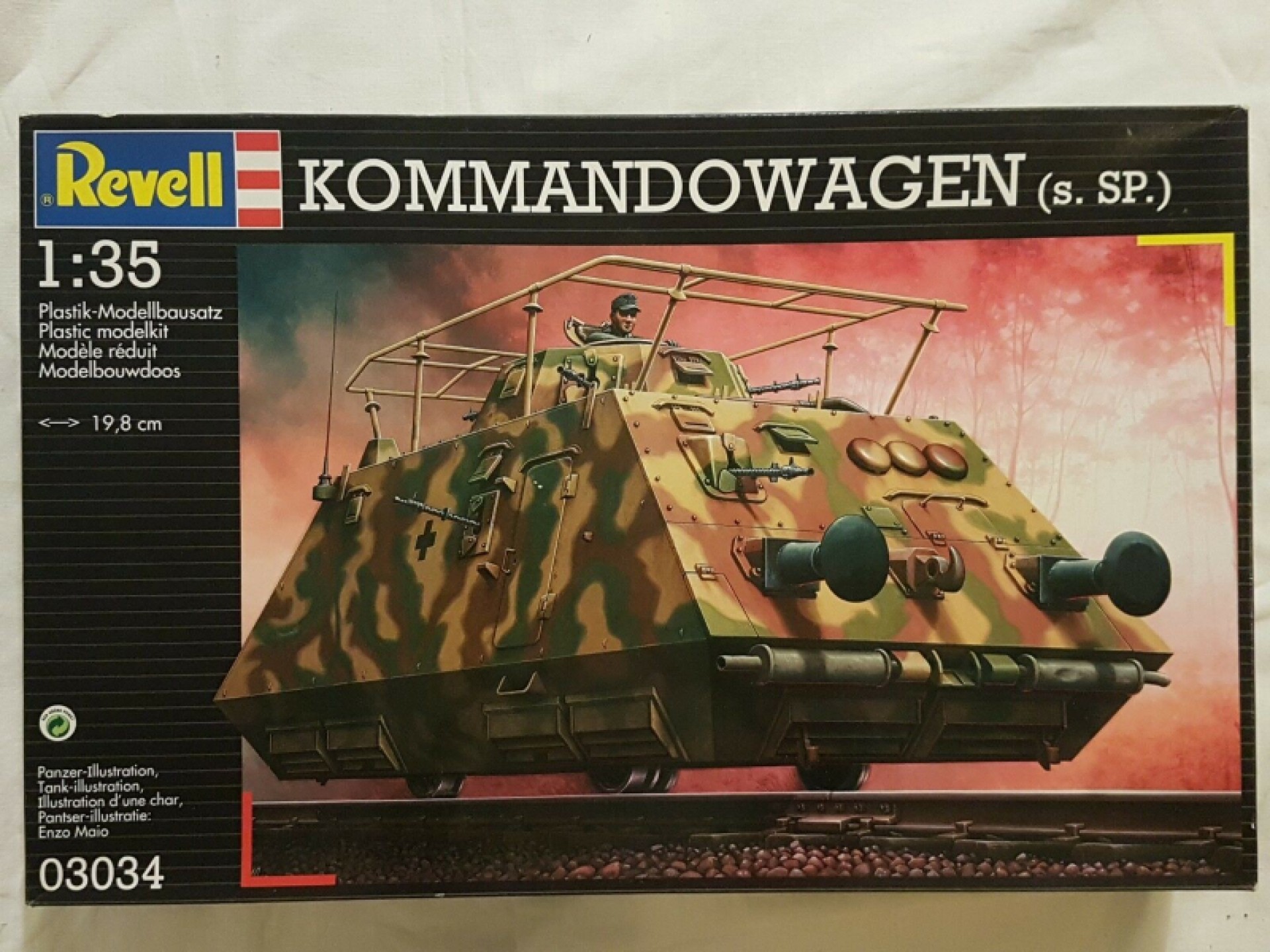 Maketa oklopnjak Kommandowagen (s.sp.) 1/35 1:35
