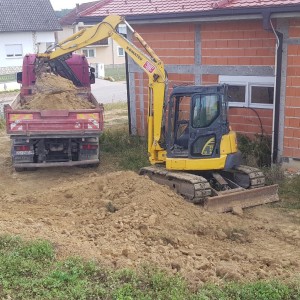 Iskopi mini bagerom
