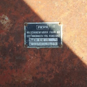 Roto kosa FAHR