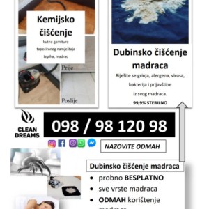DUBINSKO KEMIJSKO čišćenje