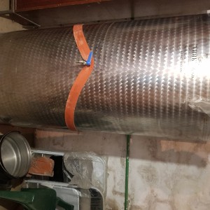 Inox bačva  750l