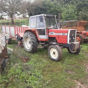 traktor massey 284s
