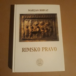 Rimsko pravo - Marijan Horvat, 2008g