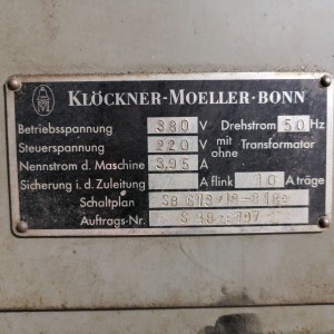 Glodalica DECKEL KF12