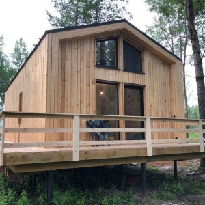 DRVENA MONTAŽNA KUćA-MODULARNA 45 m2