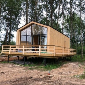 DRVENA MONTAŽNA KUćA-MODULARNA 45 m2