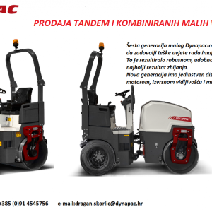 DYNAPAC - Mali valjci za asfalt