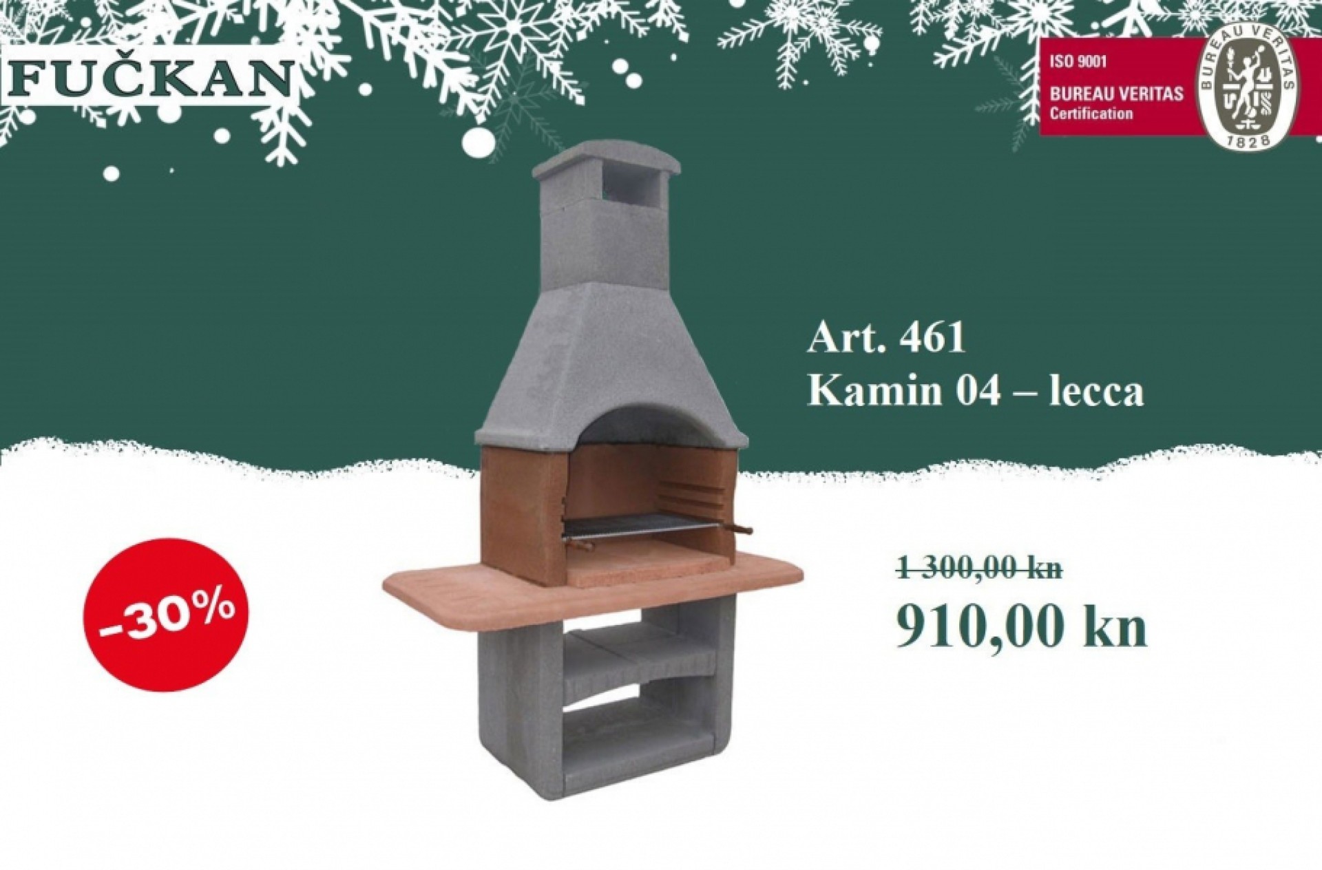 VRTNI ROŠTILJ / KAMIN FUČKAN 04, art. 461
