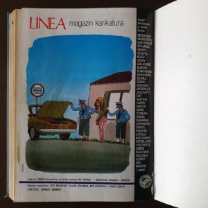 LINEA magazin karikatura br. 1/1980