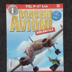 Časopis Borbeni avioni PZL-37