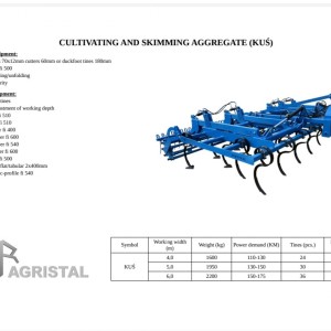 SJETVOSPREMAČ AGRISTAL 4m