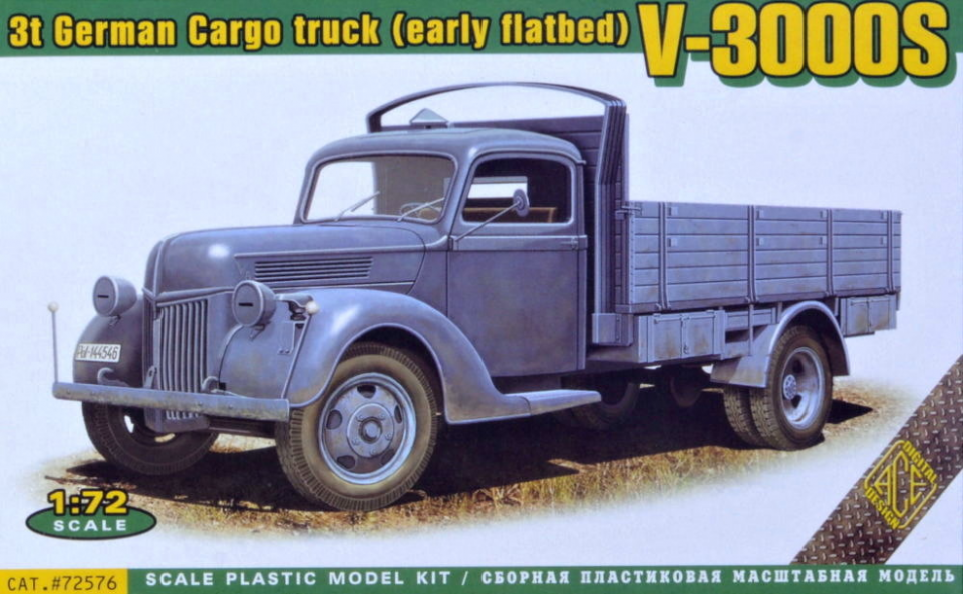 Maketa vozilo kamion V-3000S 3t German Cargo Truck 1/72 1:72