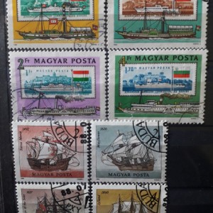 Mark LOT br. 162  HUNGARY - brodovi