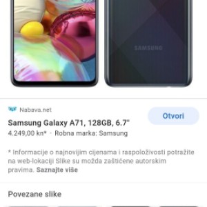 Samsung galaxy A71