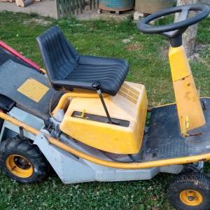 traktor kosilica AL-KO, aluminijska cijela plus prikolica