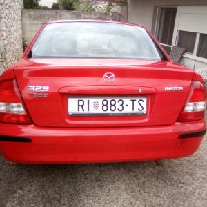 MAZDA 323 DIZEL, REG. GODINU DANA