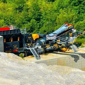 FABO PRO Serije od 70 do 180 T/S Mobilne drobilice-separacije
