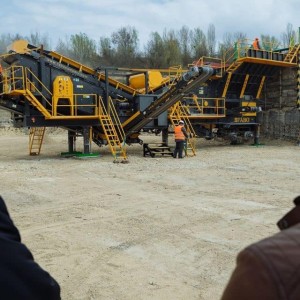 FABO PRO Serije od 70 do 180 T/S Mobilne drobilice-separacije