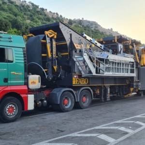 FABO PRO Serije od 70 do 180 T/S Mobilne drobilice-separacije