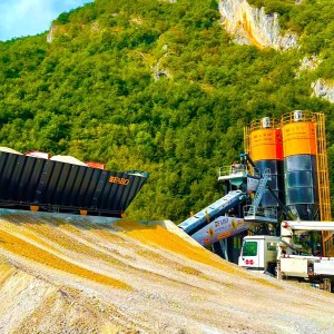 FABO KOMPAKT Serije Stacionarne betonare od 30 do 200 m3 T/S