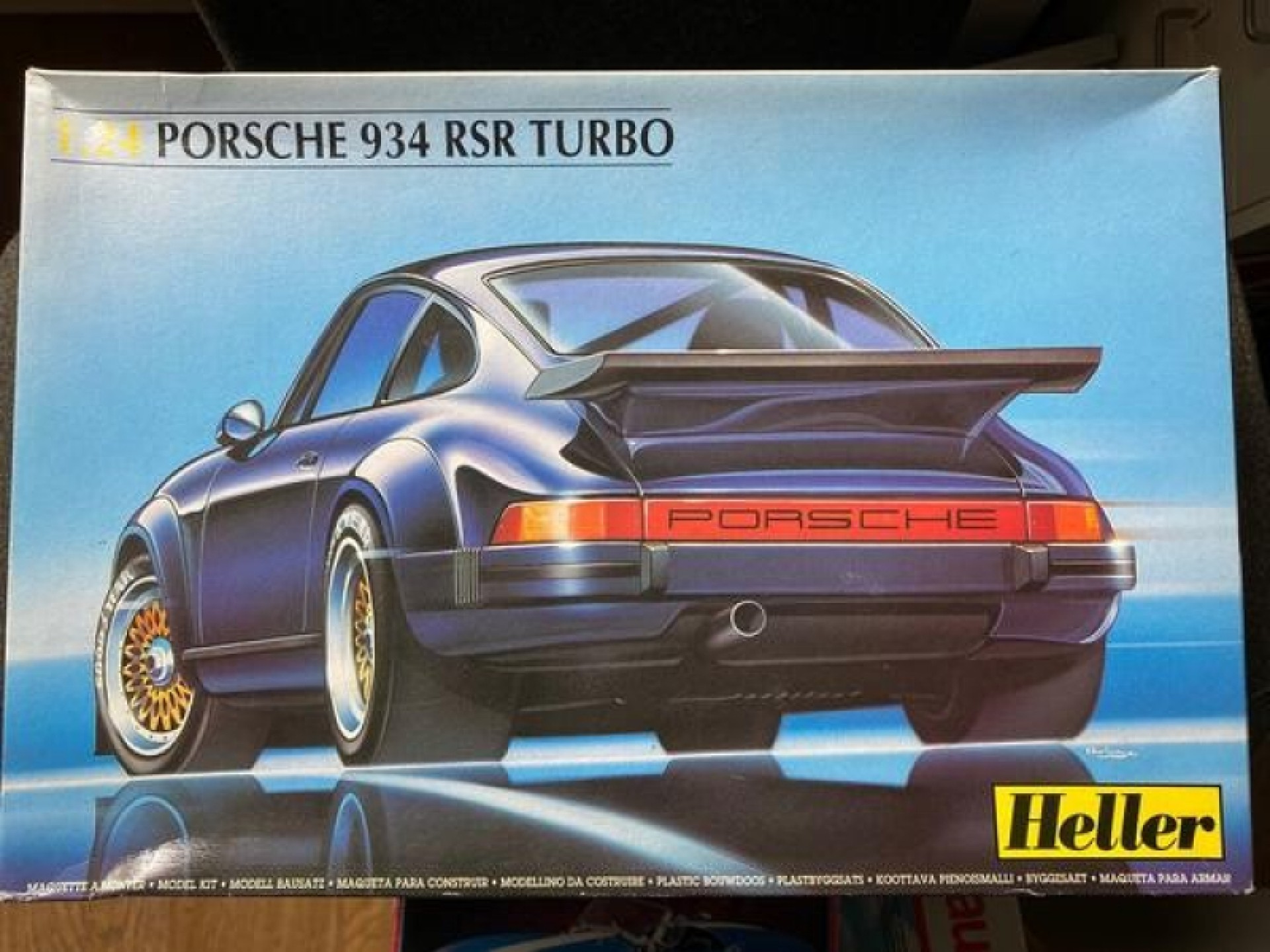 Maketa automobil Porsche 934 RSR Turbo 1/24 1:24 +