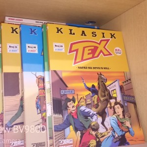 Tex Klasik u boji komplet