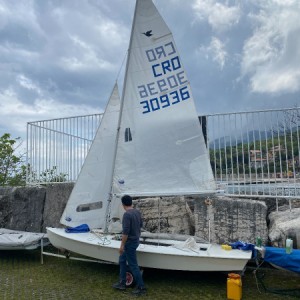 Šljuka / Snipe Class jedrilica sa prikolicom