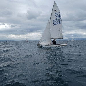 Šljuka / Snipe Class jedrilica sa prikolicom