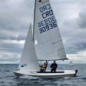 Šljuka / Snipe Class jedrilica sa prikolicom