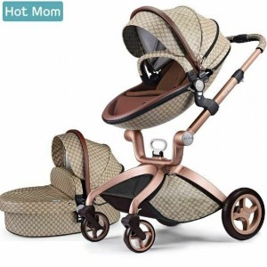 Hot Mom-Pushchair Tandem 3 u 1 sustav putovanja s funkcijom rotacije o