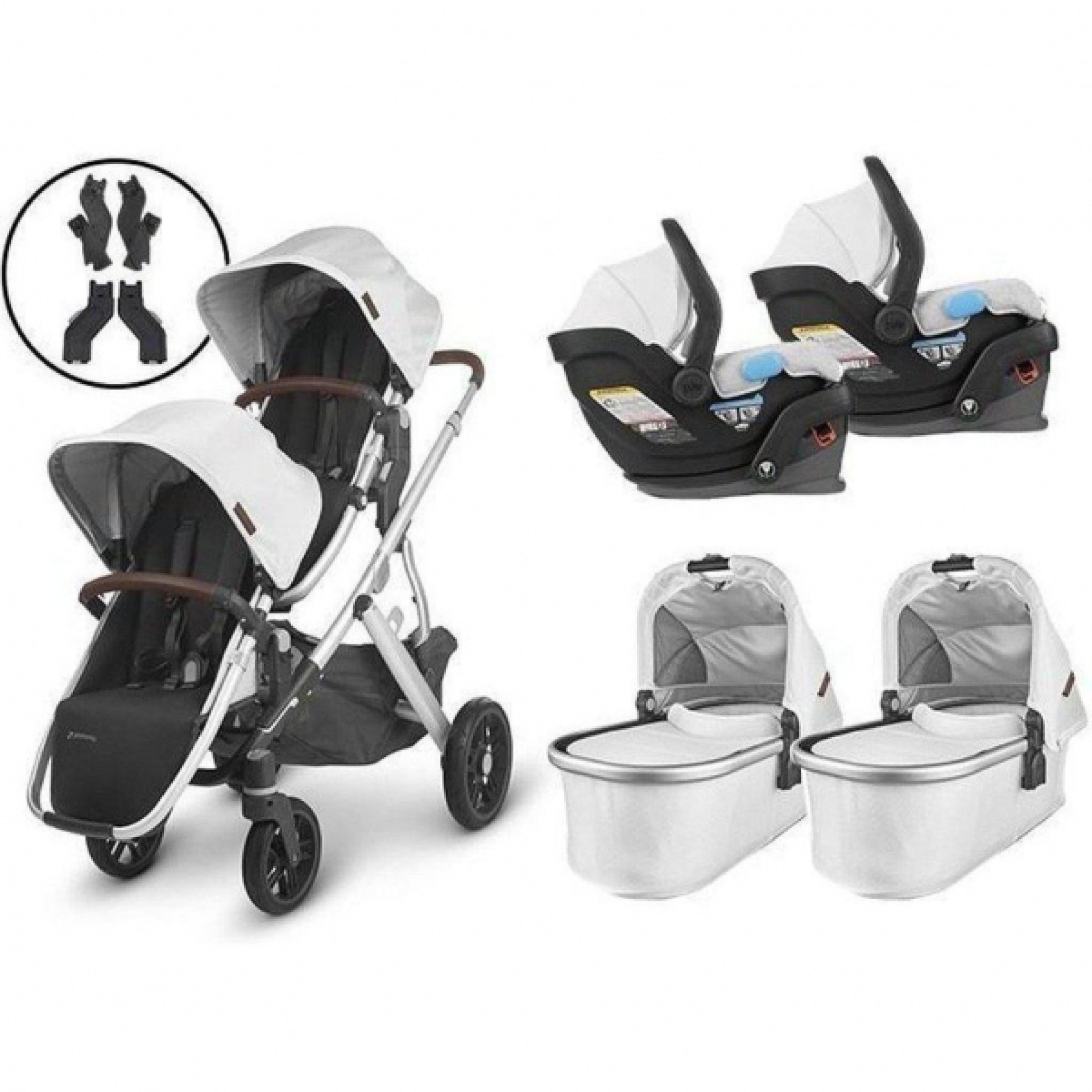 2021 UPPABABY VISTA V2 TWIN TRAVEL SUSTAV