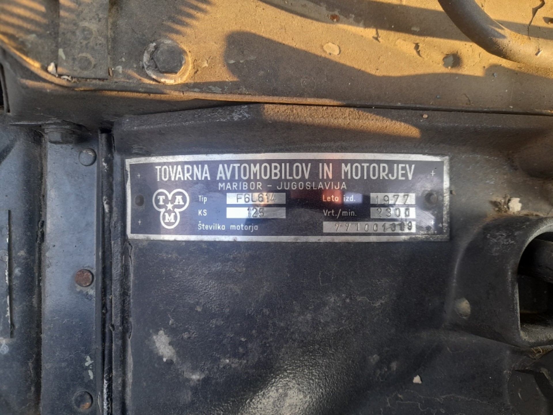 Motor deutz magirus