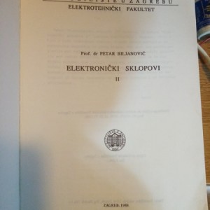 ELEKTRONIČKI SKLOPOVI II - Petar Biljanović