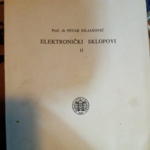 ELEKTRONIČKI SKLOPOVI II - Petar Biljanović
